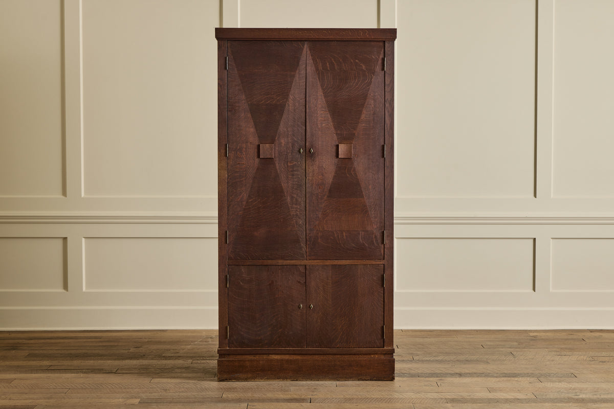 VTG BELGIAN MARKETRY CABINET