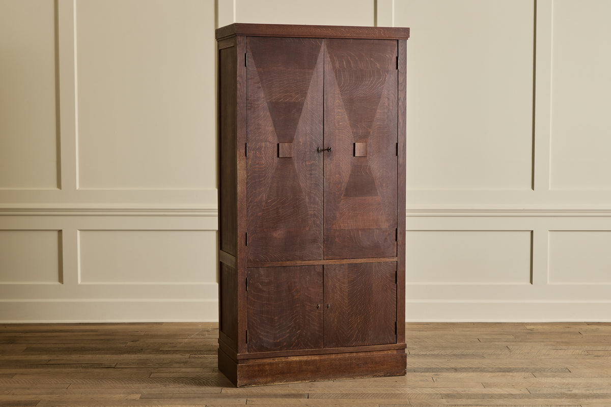 Belgian Marquetry Cabinet