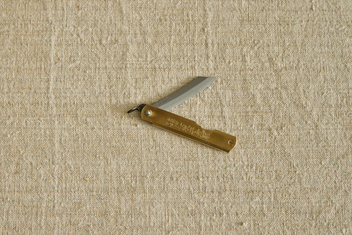Blue Steel Higonokami Folding Knife