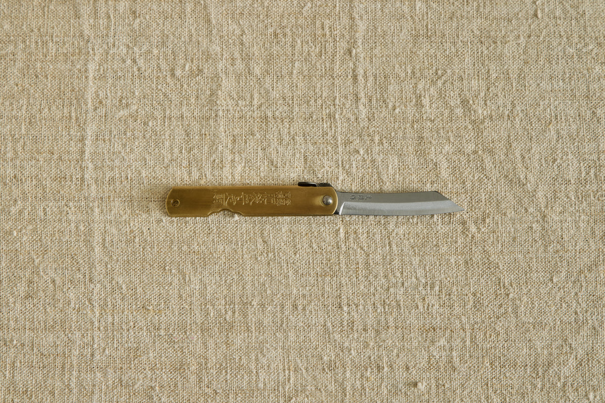 Blue Steel Higonokami Folding Knife