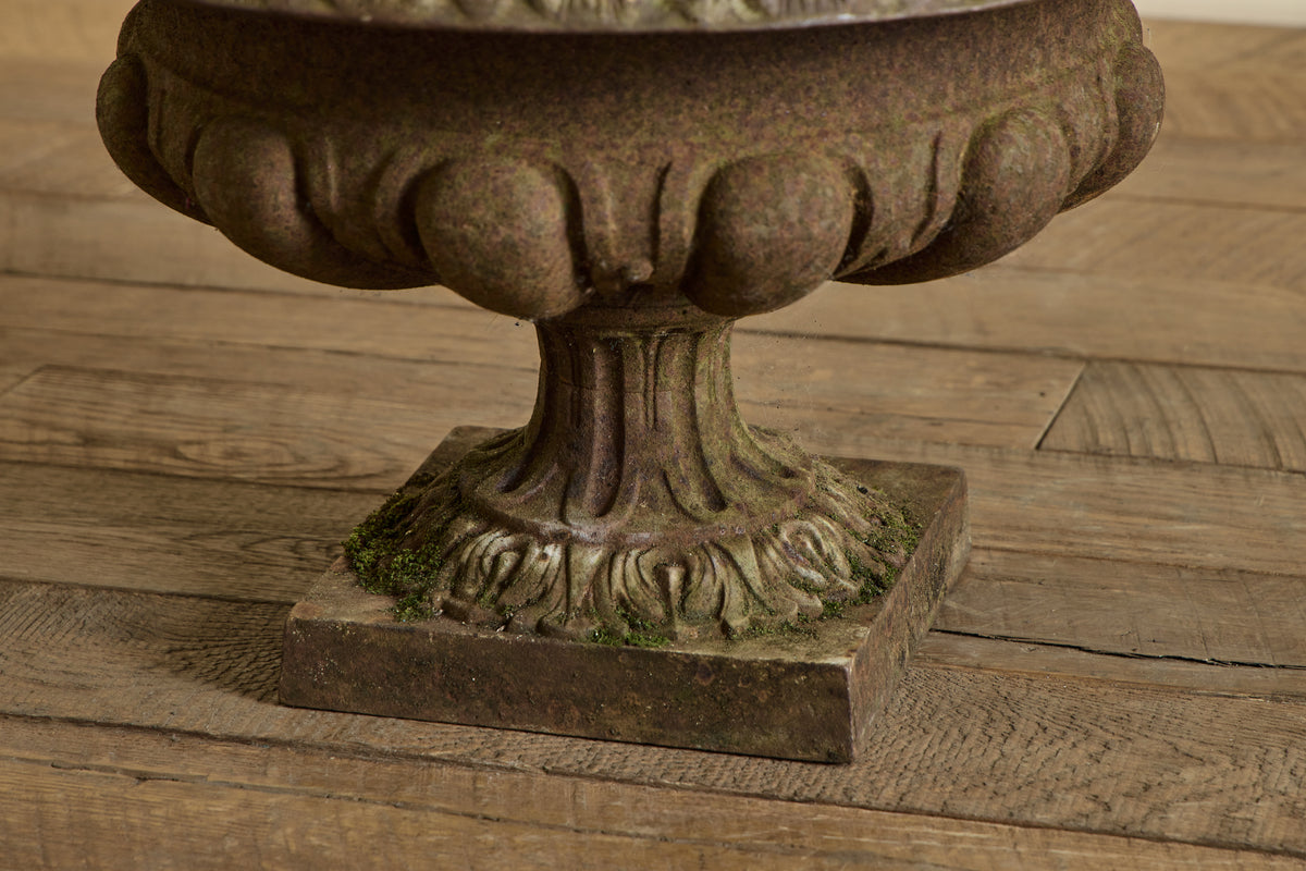 Pair of French Iron Planters