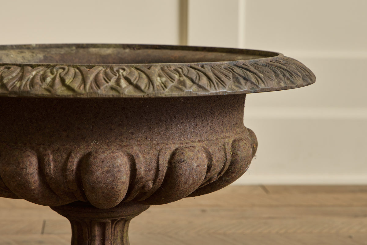 Pair of French Iron Planters