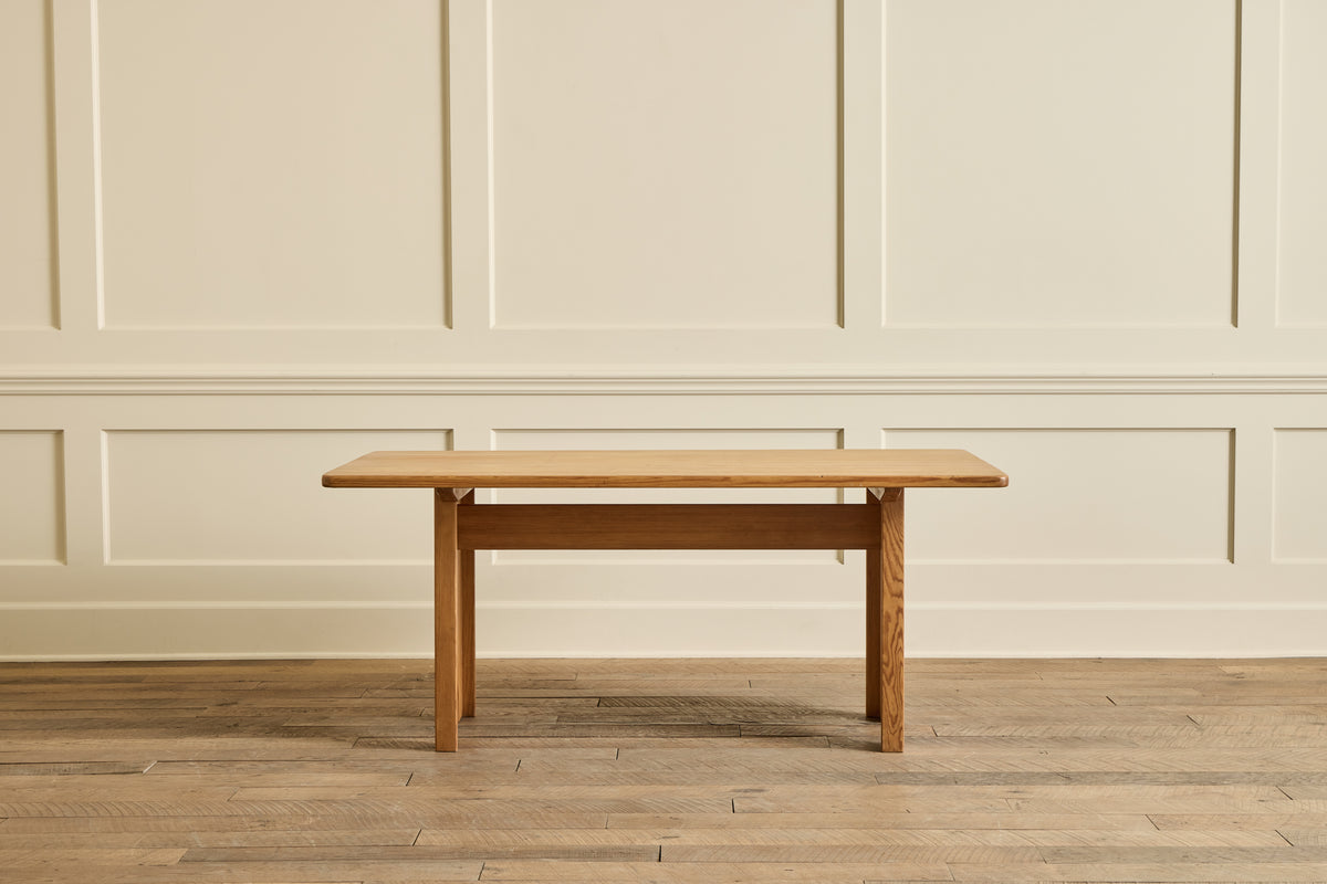 VTG EKSTROM PINE DINING TABLE