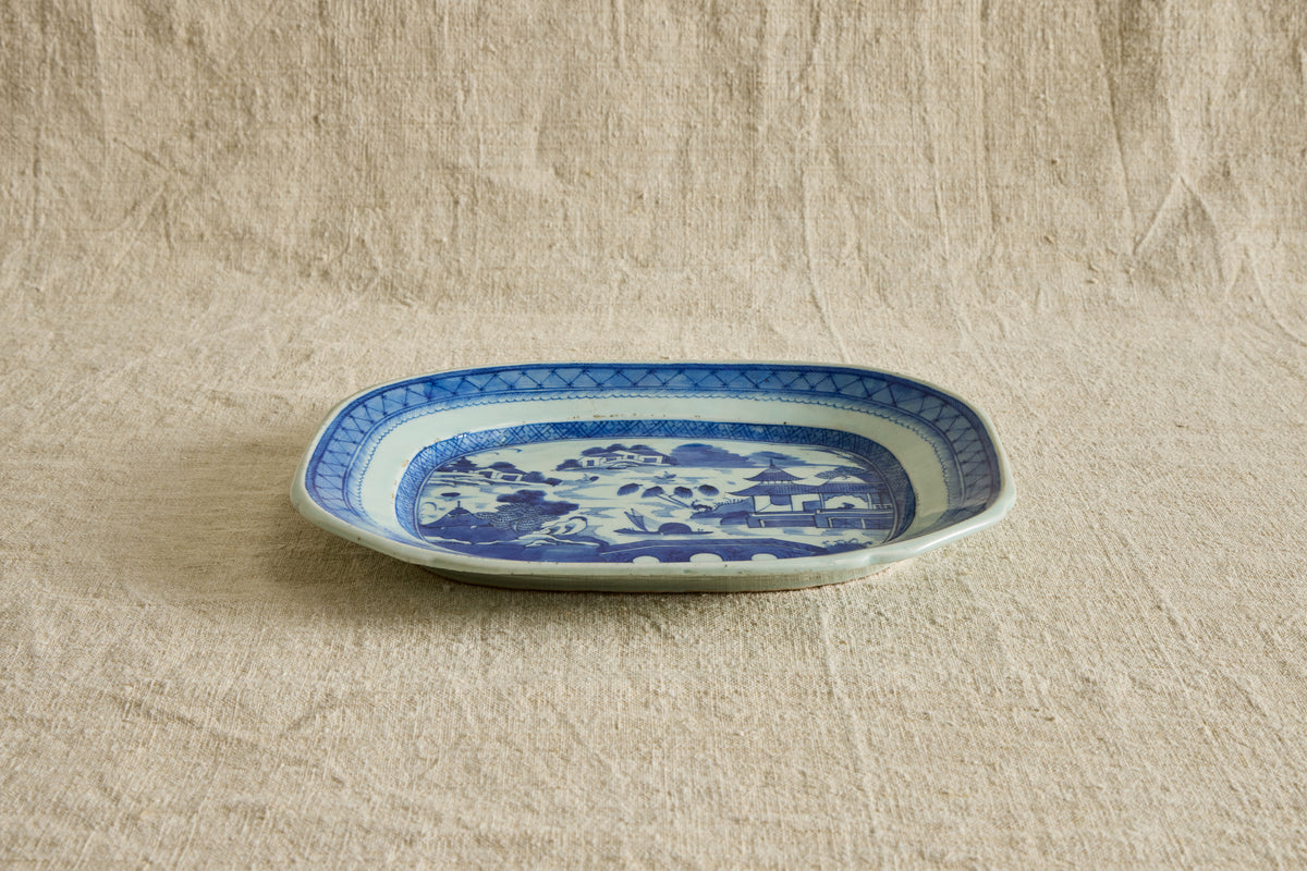 Blue Canton Platter No. 1