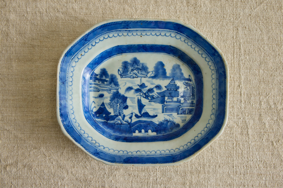Blue Canton Platter No. 2