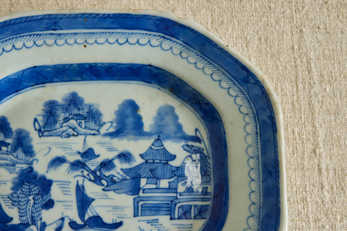 Blue Canton Platter No. 2