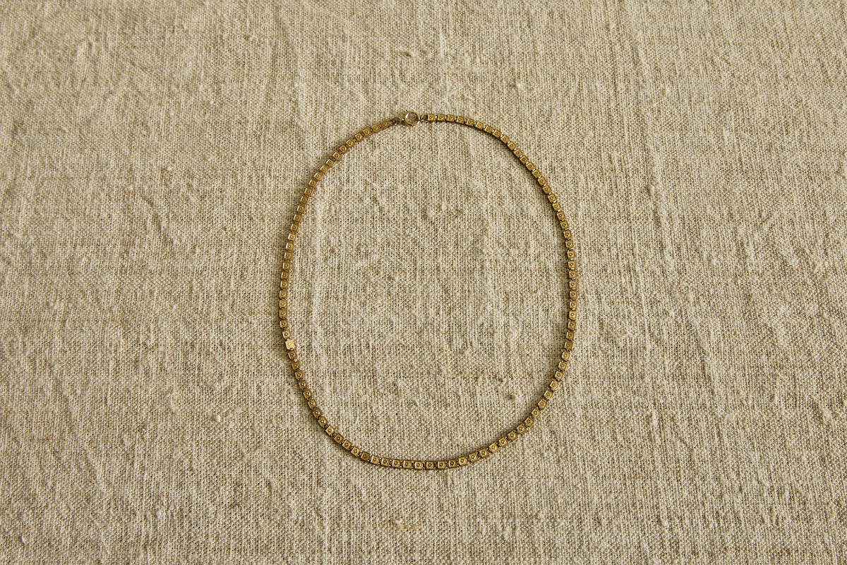 19th Century Etruscan Bookchain Necklace