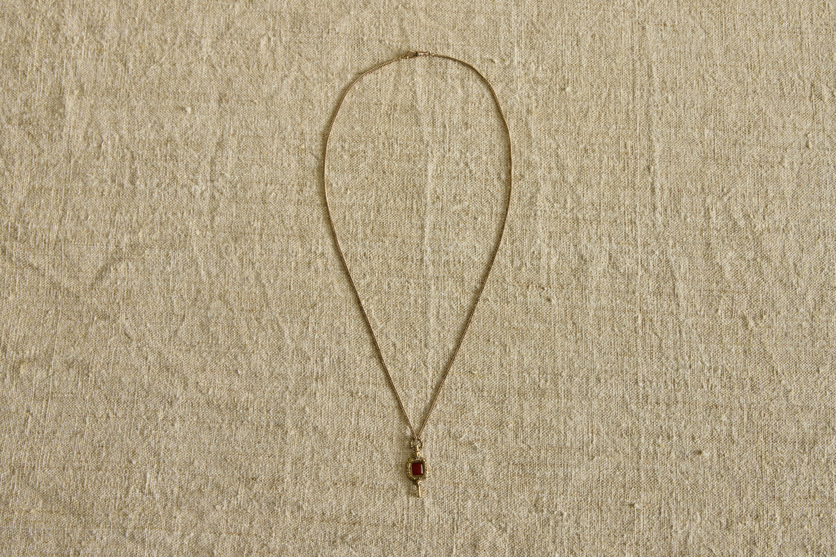 Late Georgian Watch Key Necklace