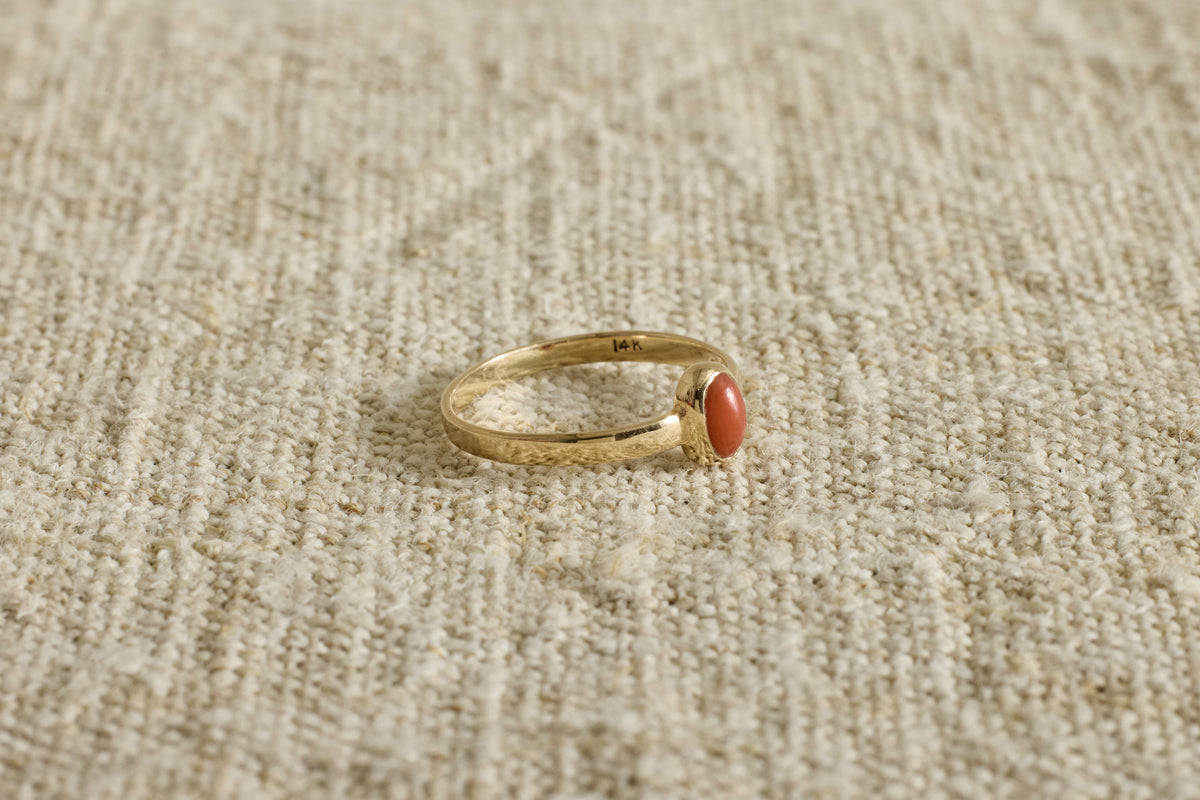 Mid Century Gold and Coral Band