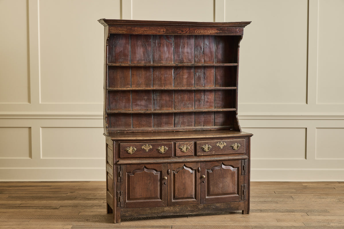 18th Century English Dish Cabinet