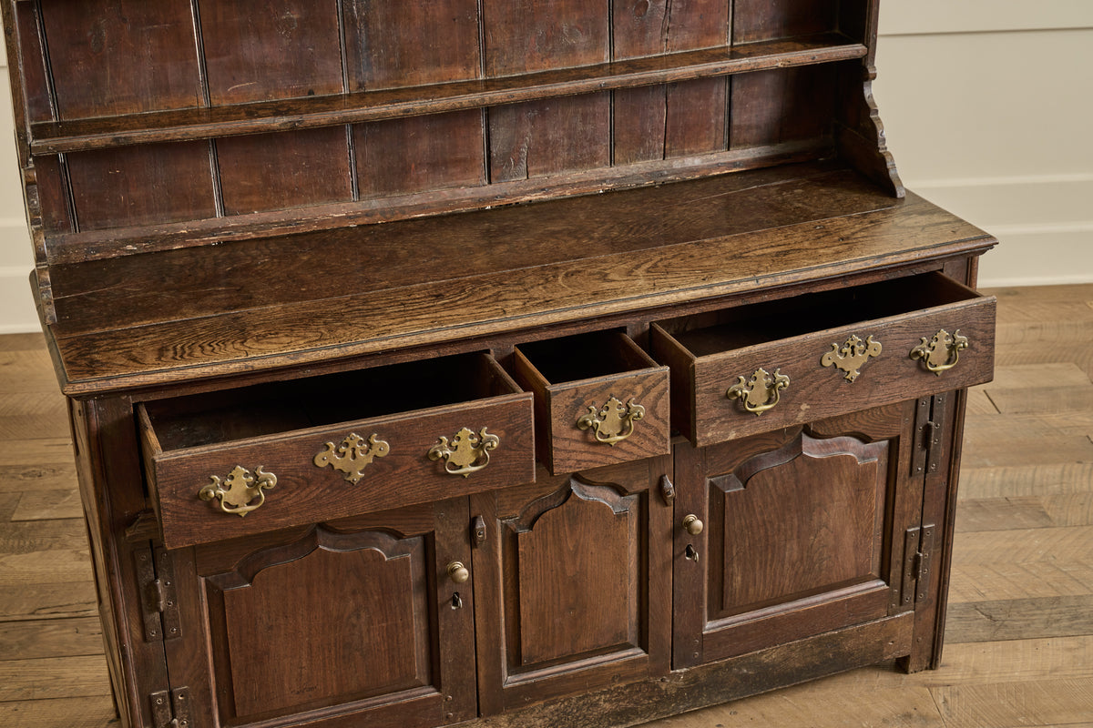 18th Century English Dish Cabinet