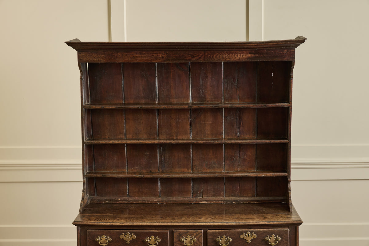 18th Century English Dish Cabinet