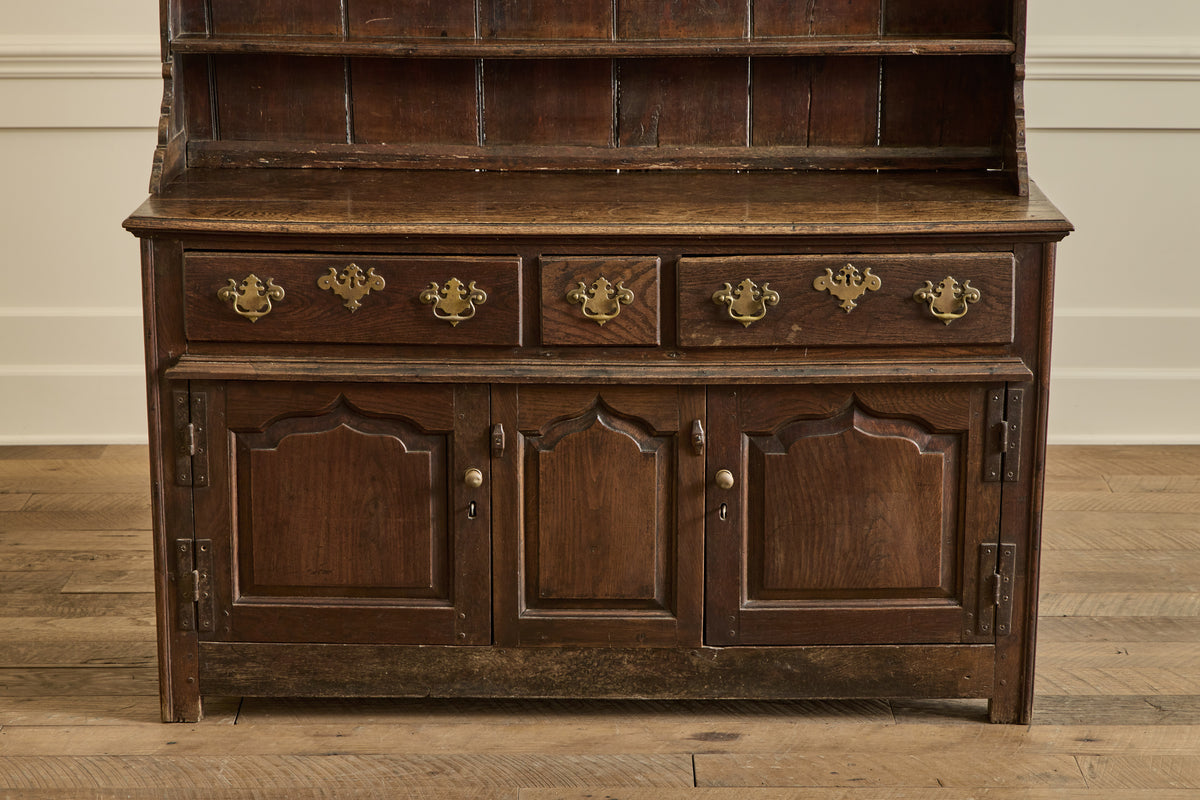 18th Century English Dish Cabinet