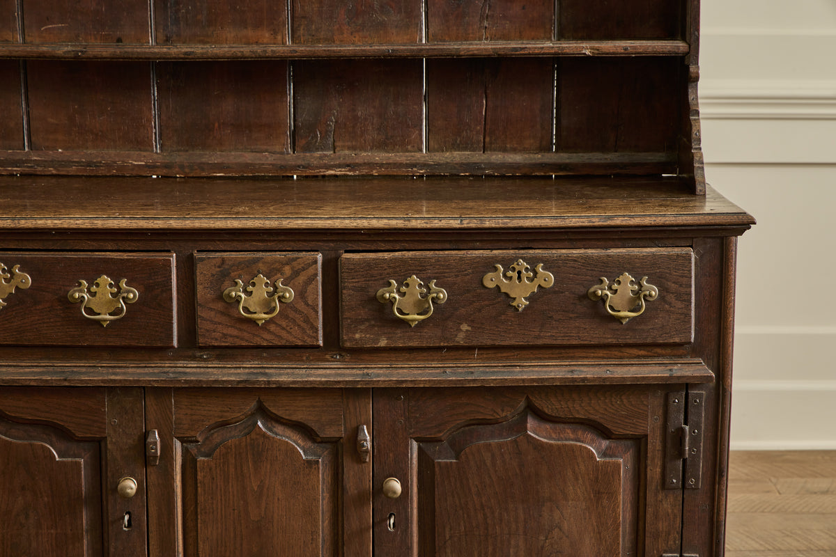 18th Century English Dish Cabinet
