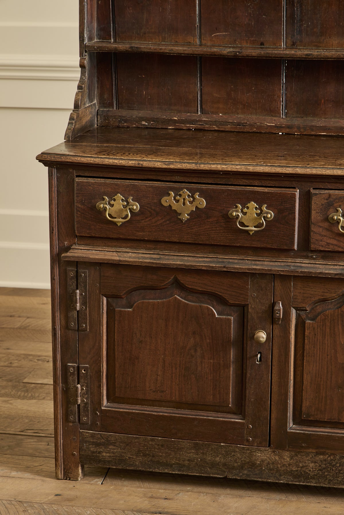 18th Century English Dish Cabinet