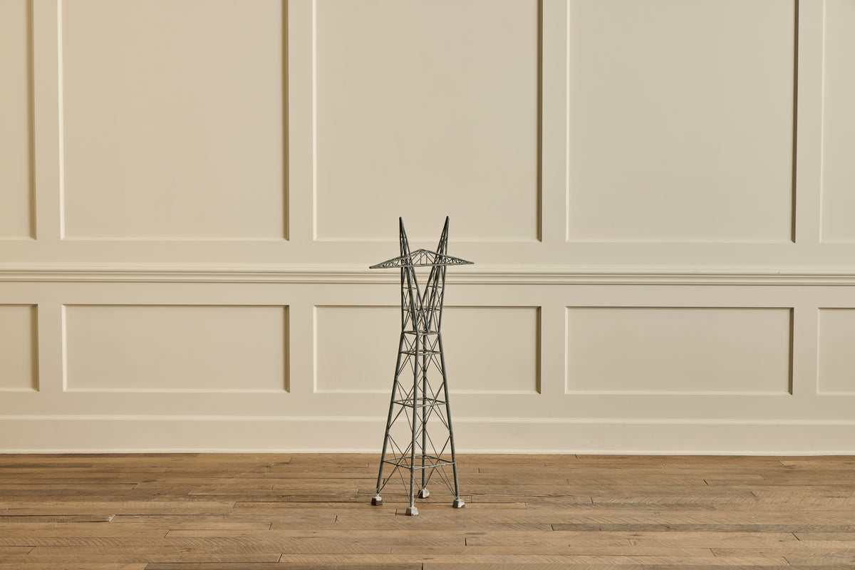 1950s Metal Tower Sculpture