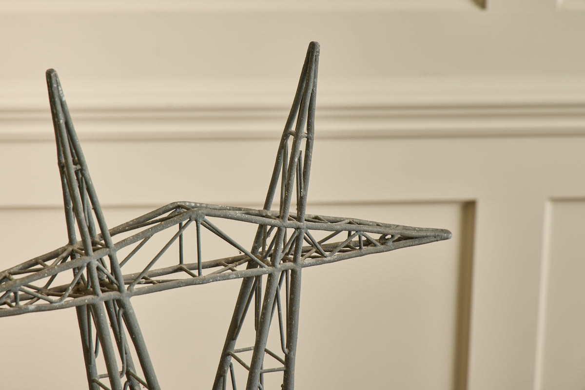 1950s Metal Tower Sculpture