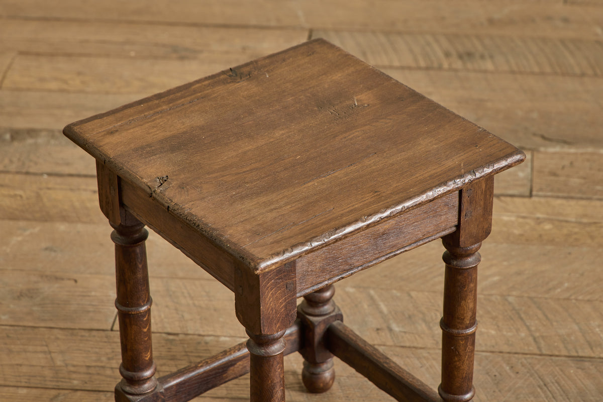 Pair of Oak Stools