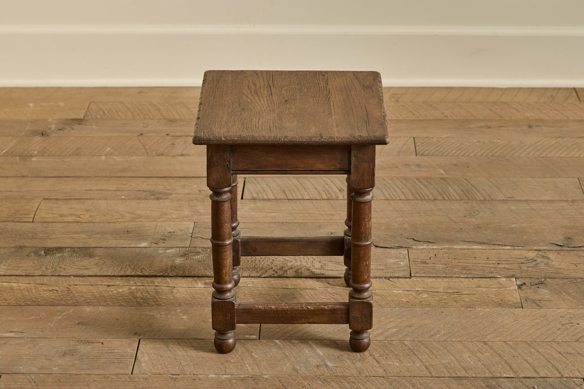 Pair of Oak Stools