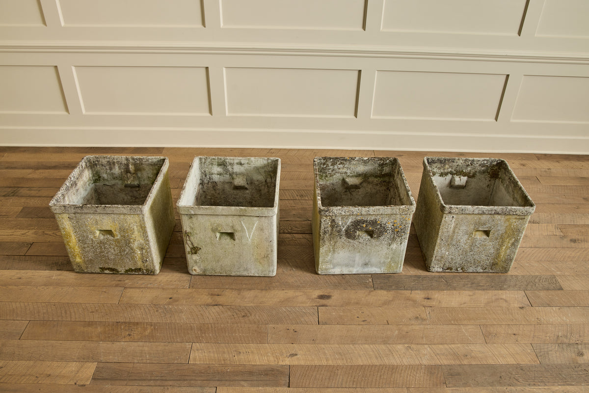 Large Willy Guhl Square Planter