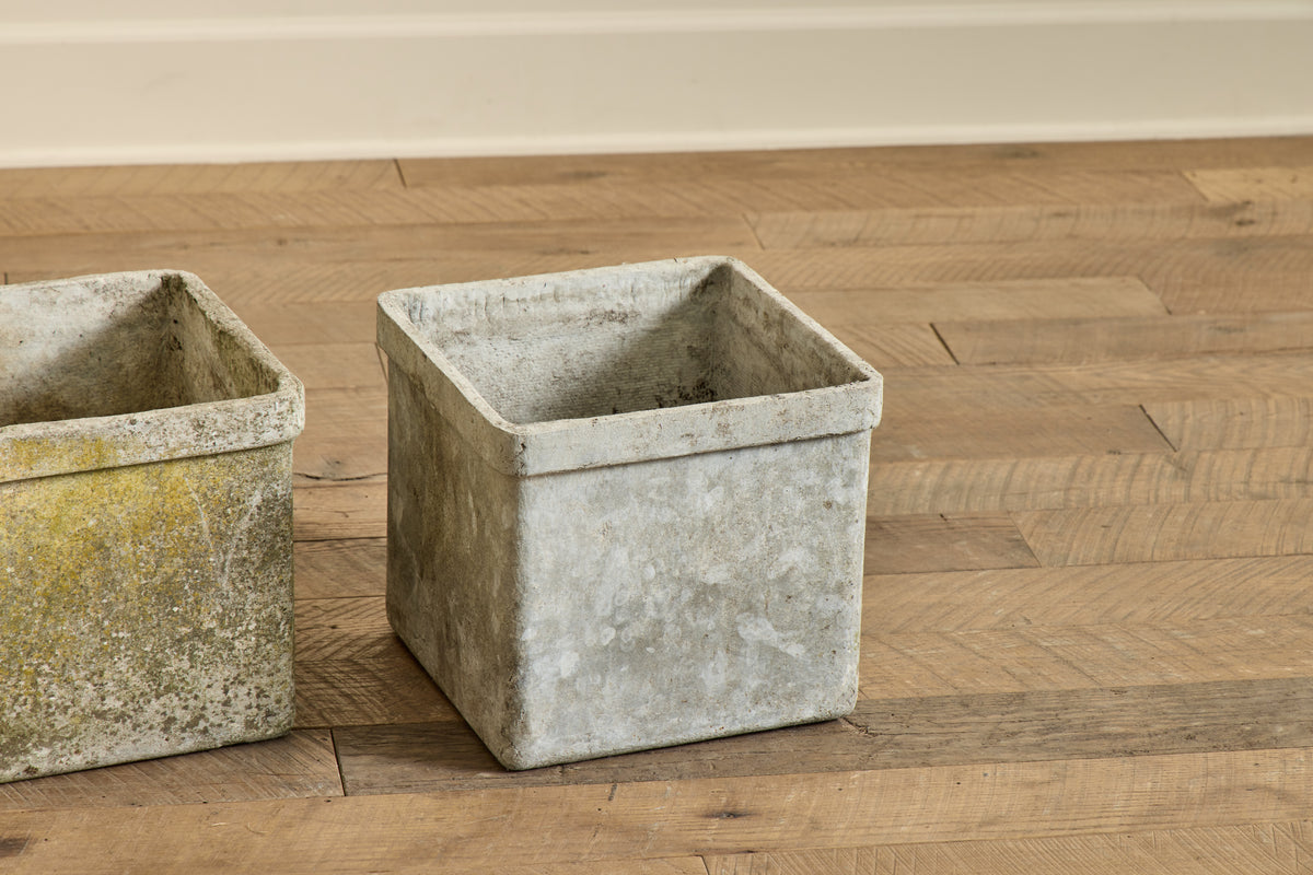 Small Willy Guhl Square Planter