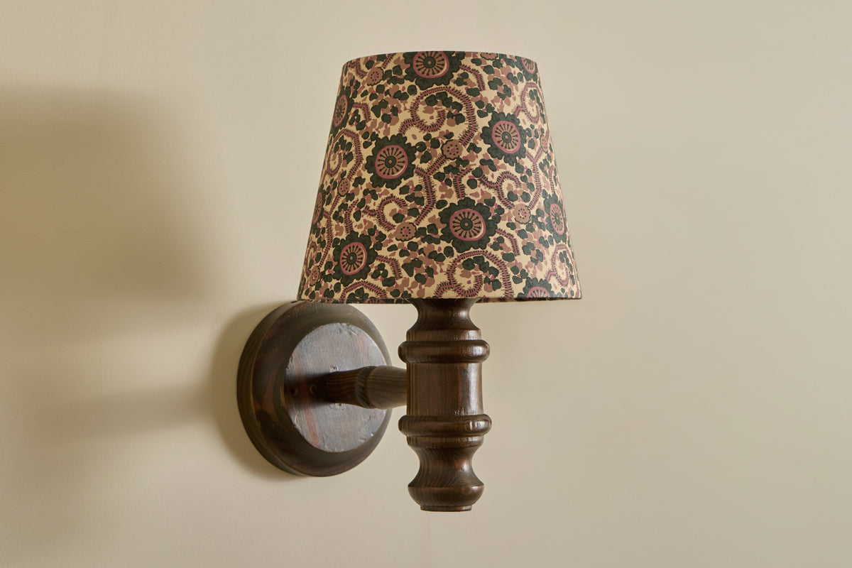Pair of Danish Pine Wall Sconces