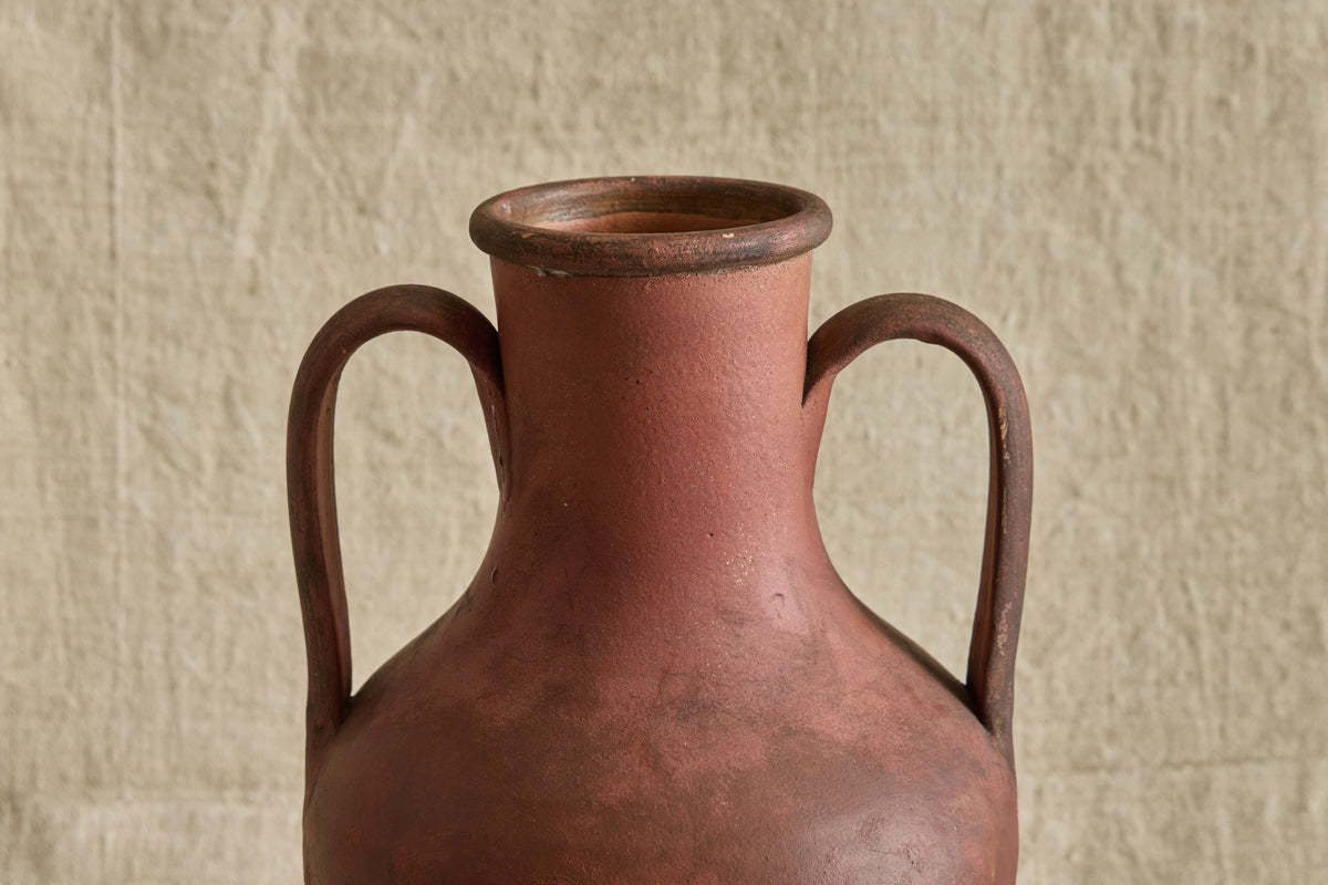 Red Terracotta Vase