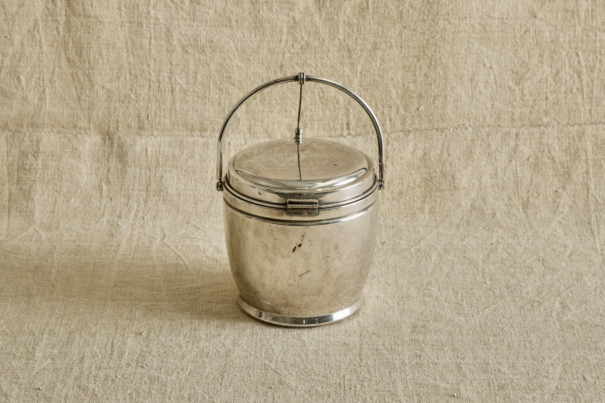 Silver Lidded Champagne Bucket