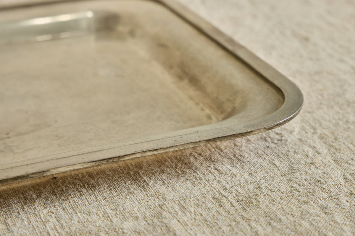 Hotel Silver Rectangular Tray