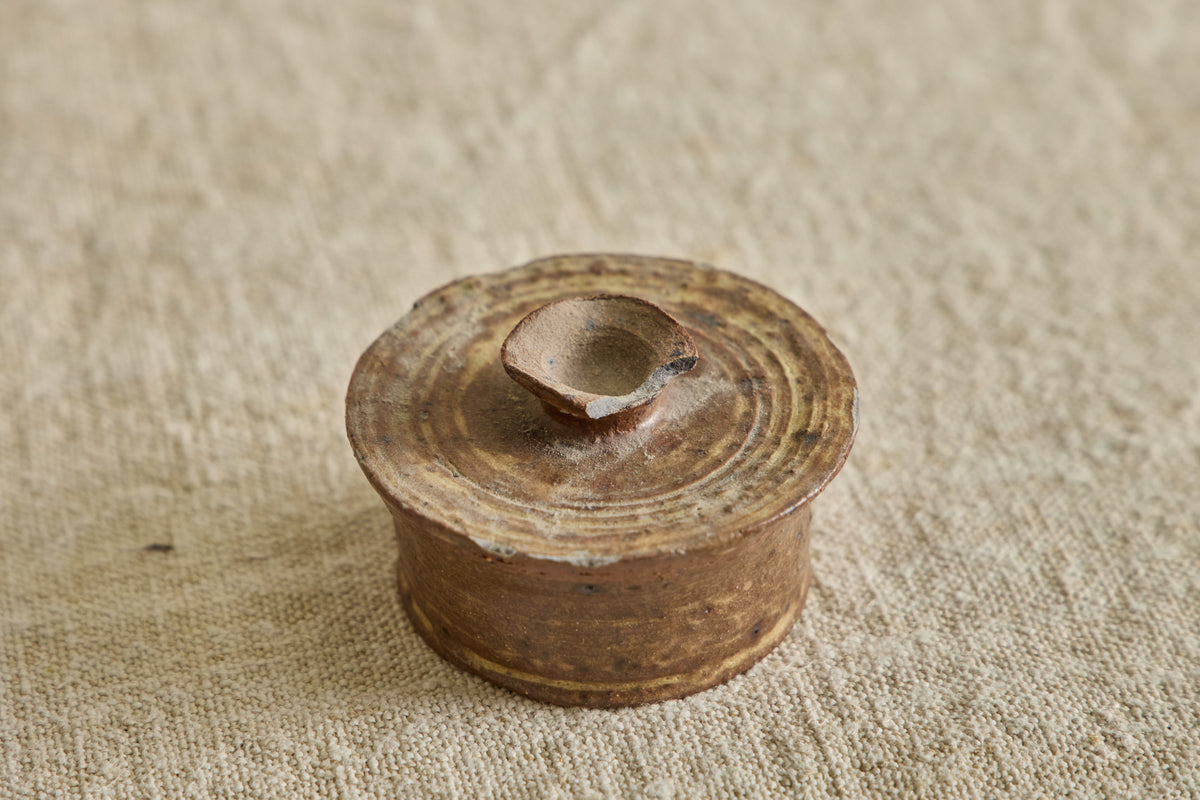Small Ceramic Lidded Pitcher