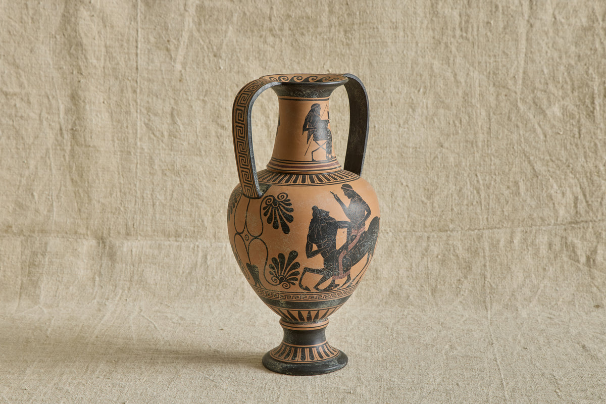 Pair of Etruscan Style Amphora Vases