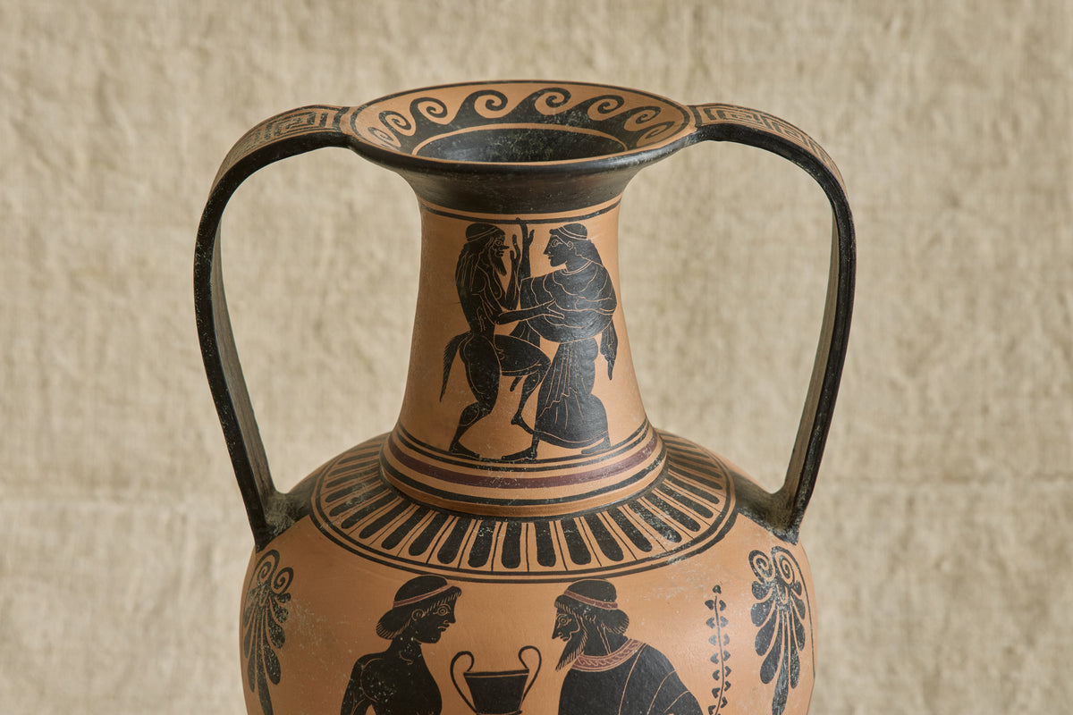 Pair of Etruscan Style Amphora Vases