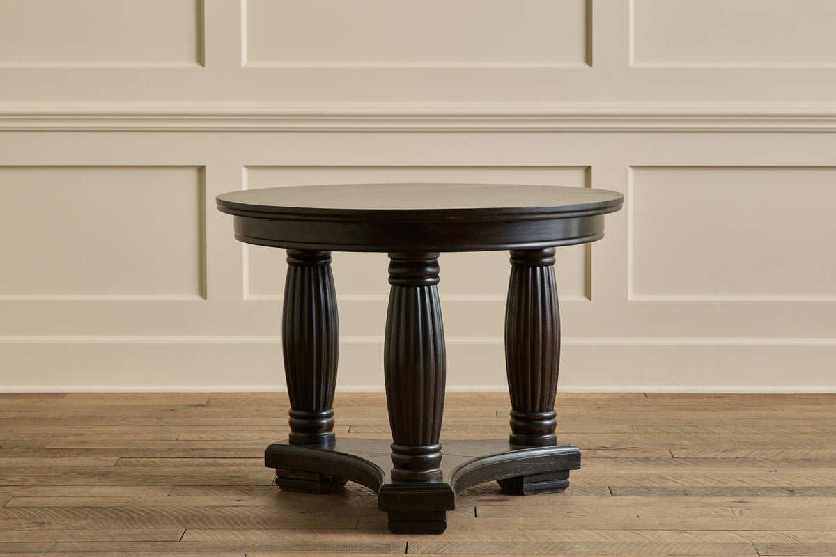 Danish Round Entry Table