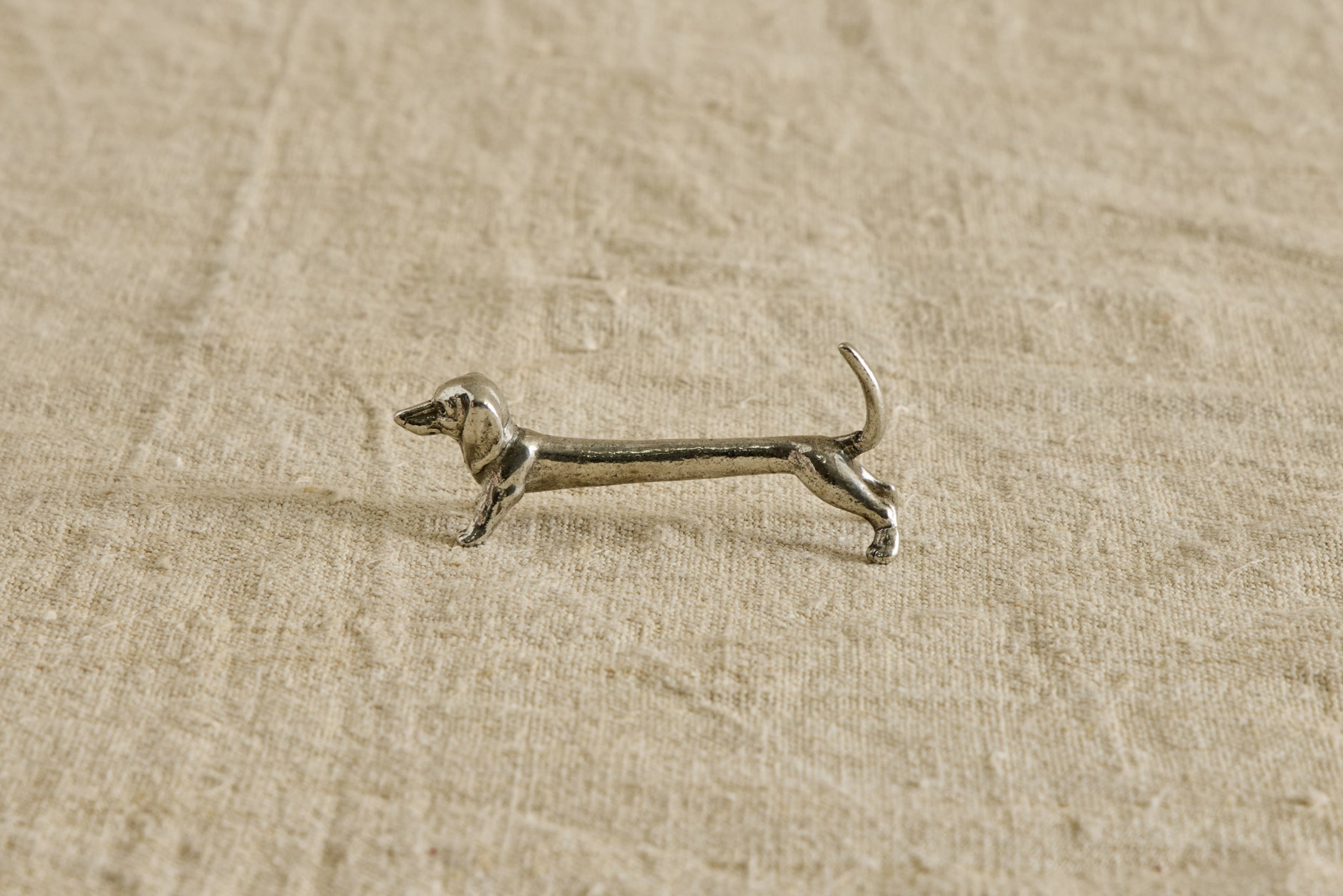 Italian Pewter Knife Rests, Set of 6