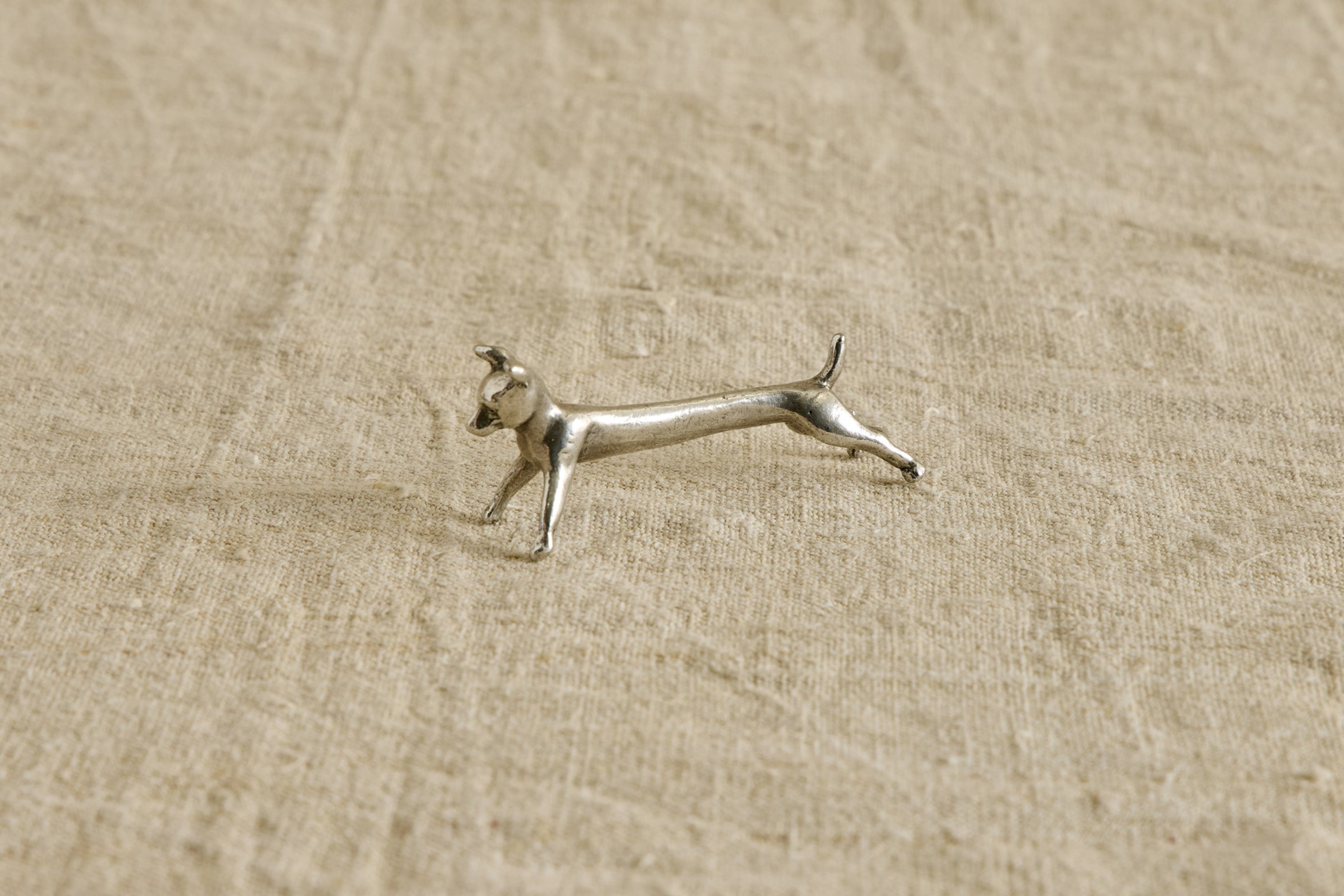 Italian Pewter Knife Rests, Set of 6
