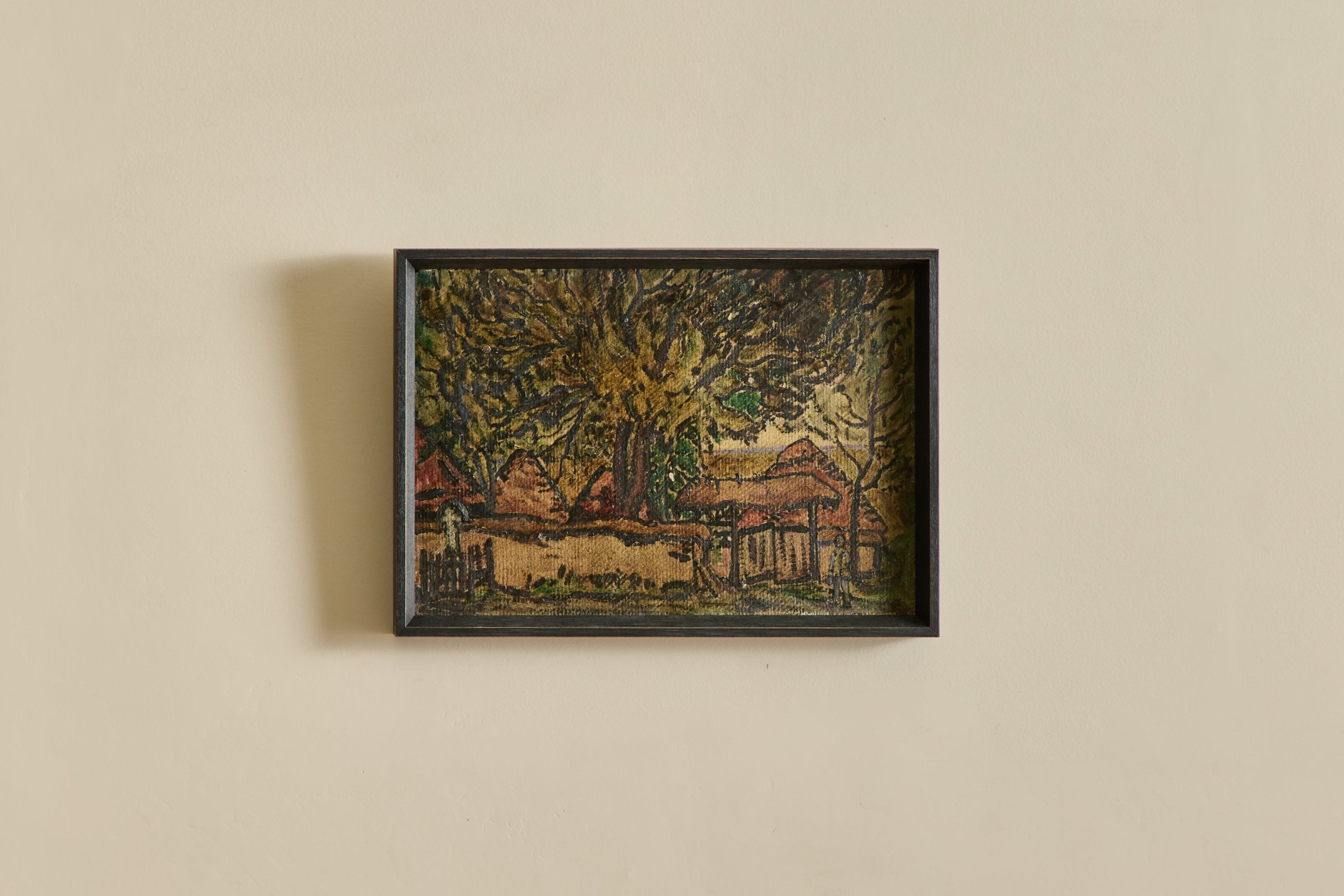 Village Landscape Painting
