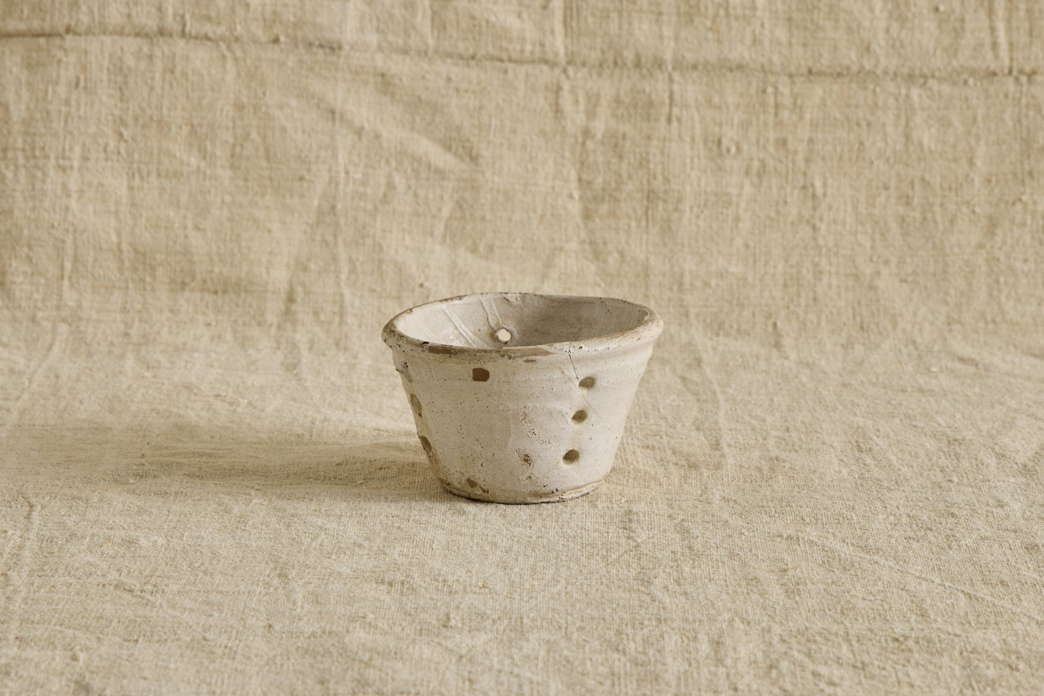 Mini French Stoneware Strainer