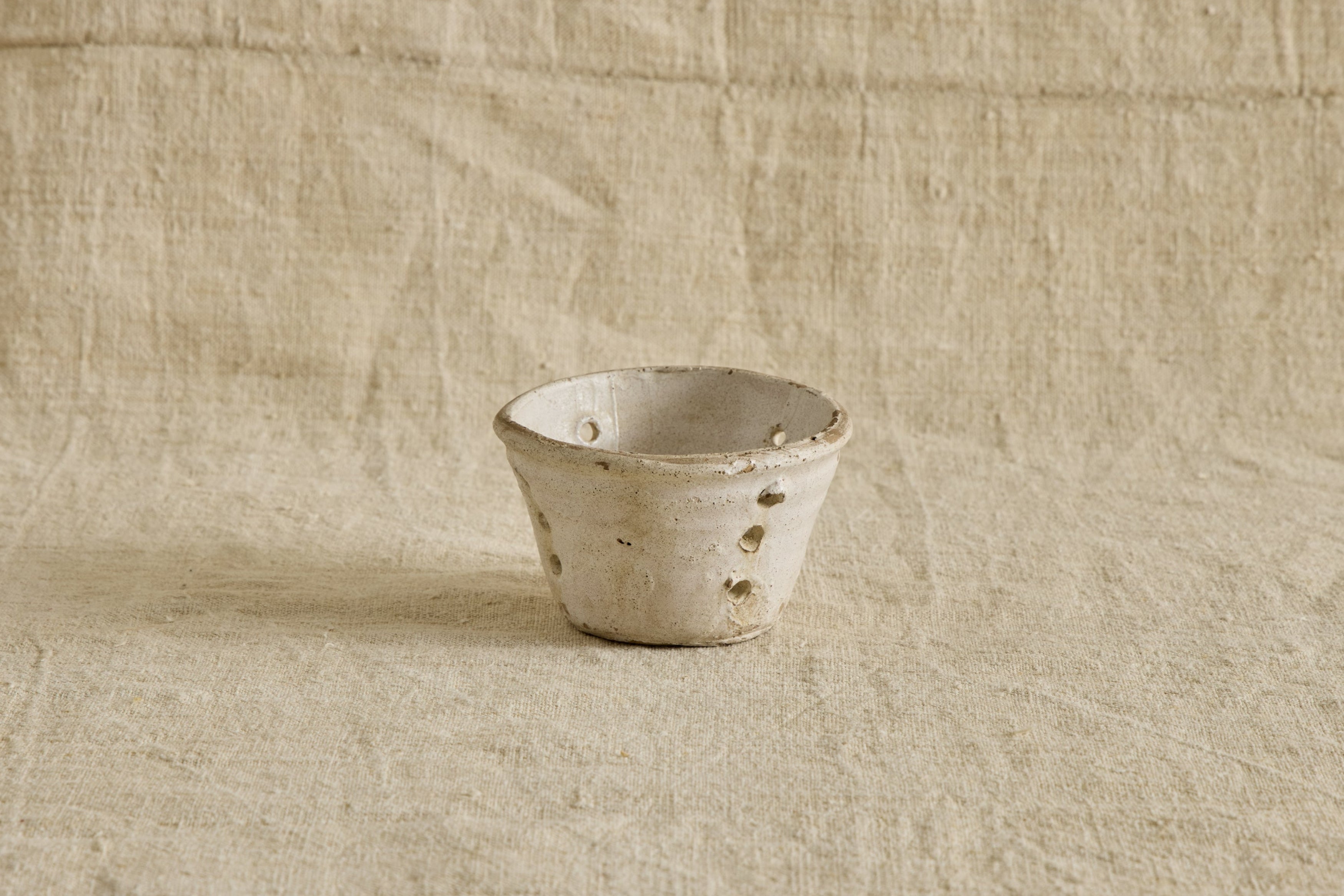 Mini French Stoneware Strainer