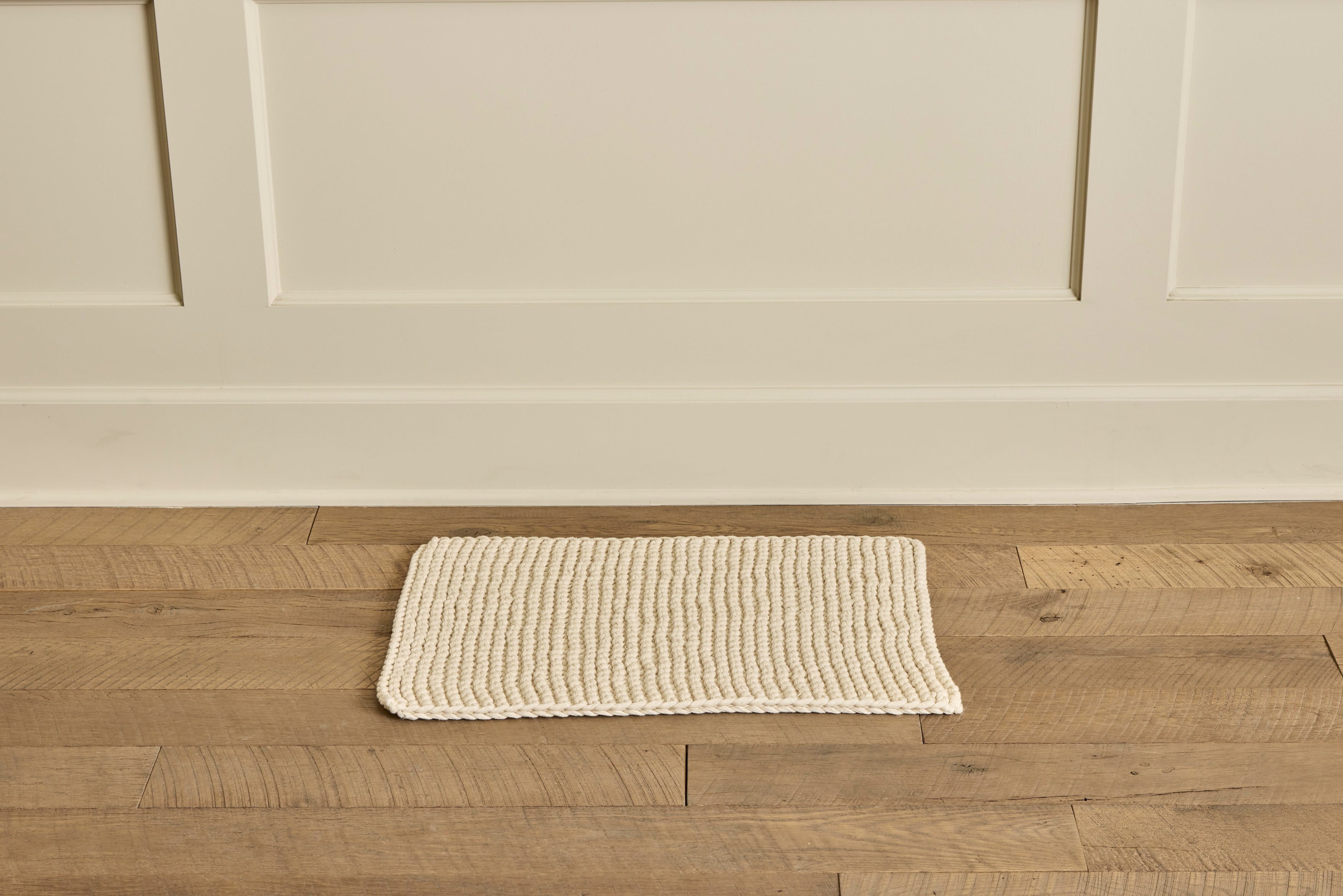 Hand Knit Cotton Bath Mat