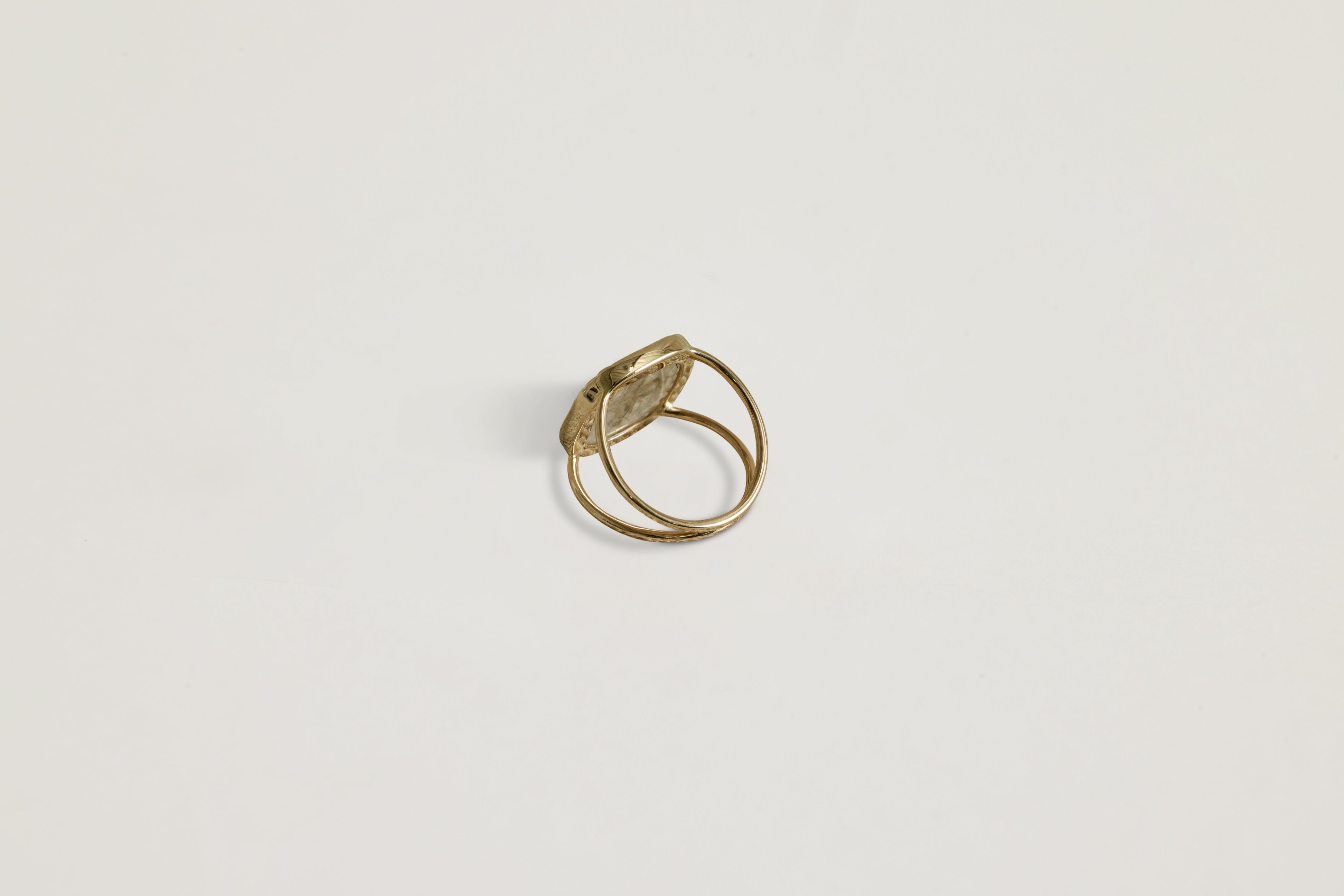 Bowie N°2 Ring, Moonstone (Size 52)