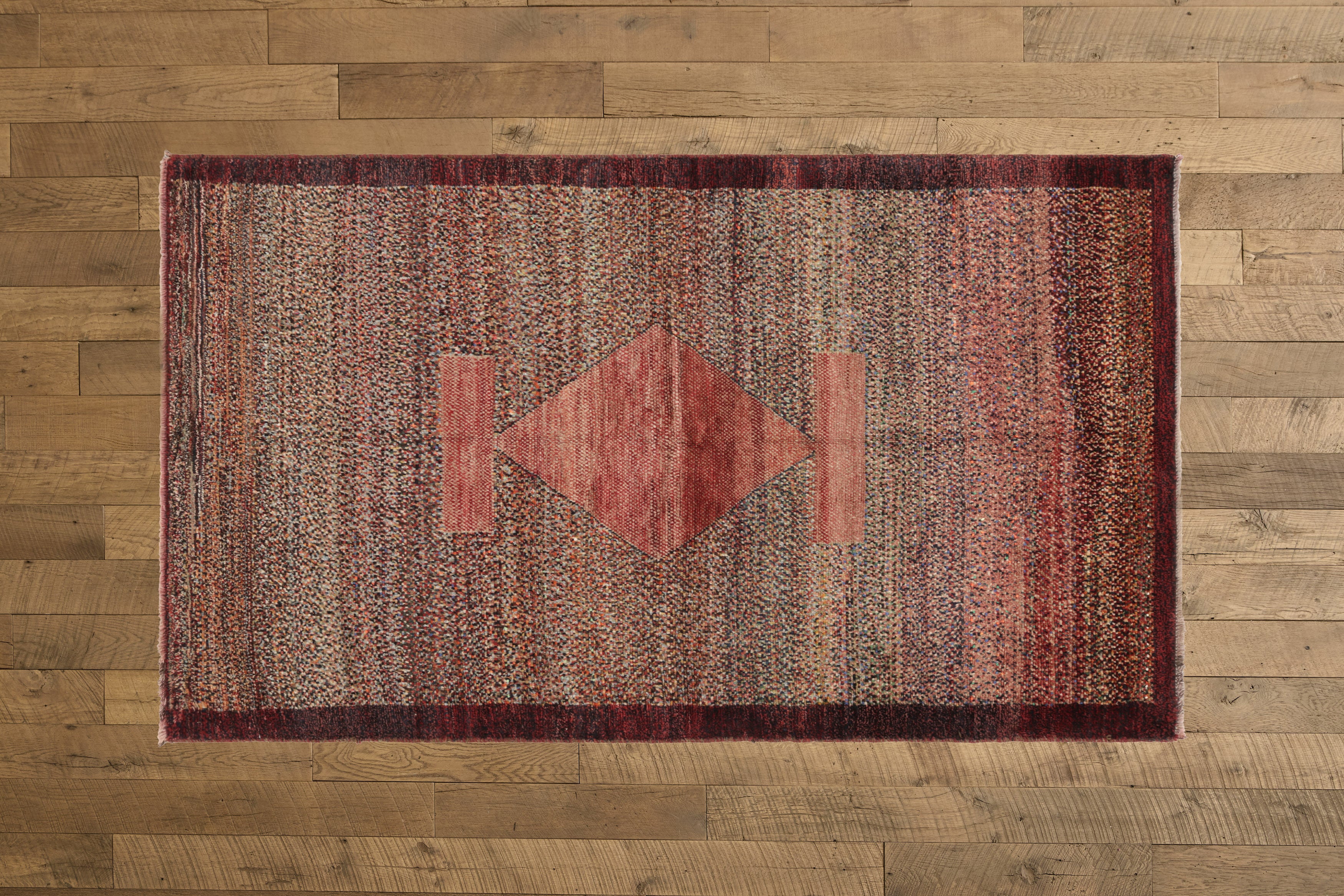 Pink Persian Gabbeh Rug 4'3 X 7'2