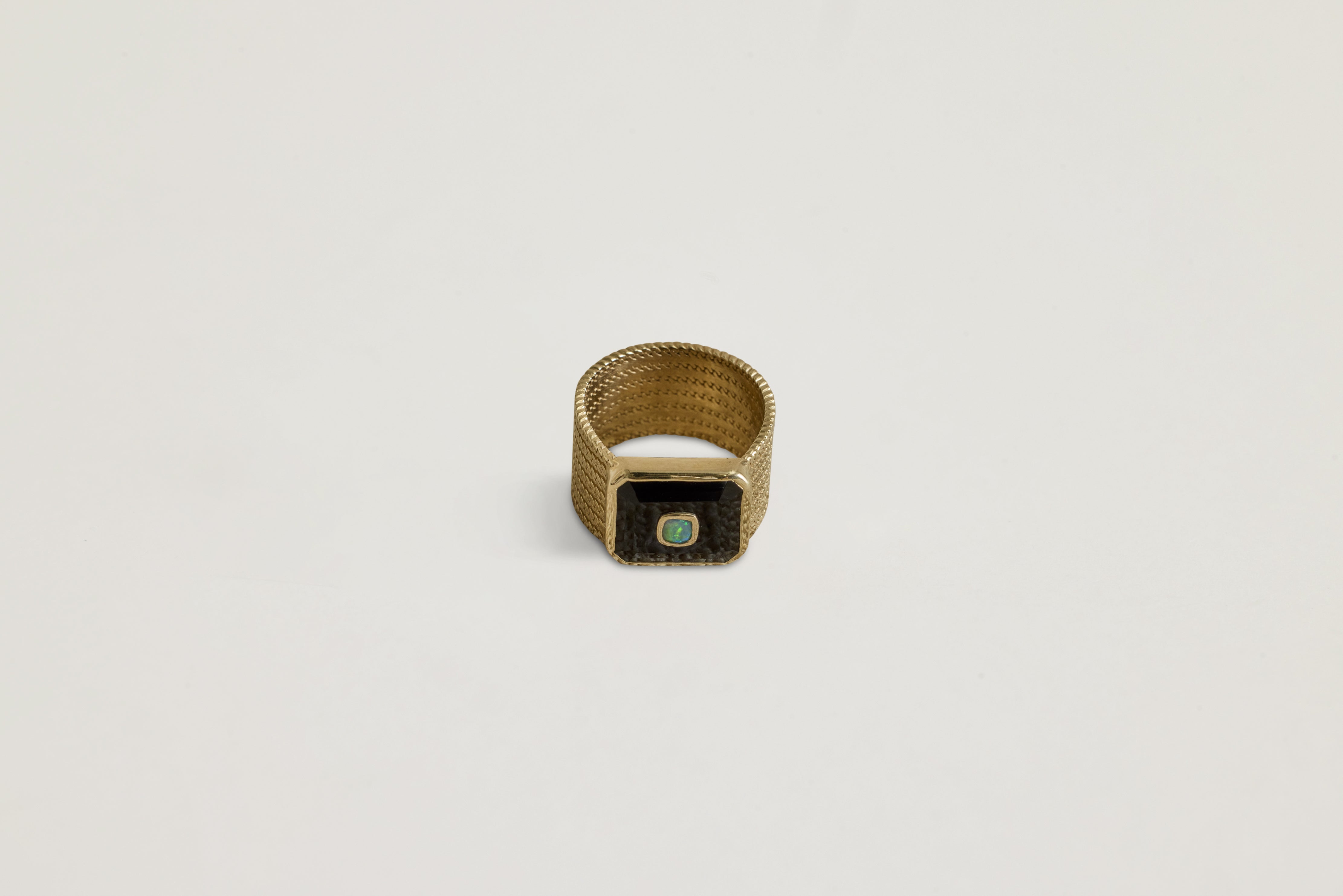 Anton No. 2 Ring, Black Onyx (Size 52)