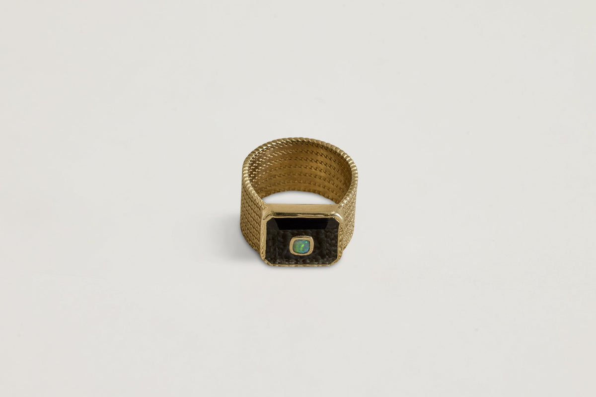 Anton No. 2 Ring, Black Onyx (Size 52)