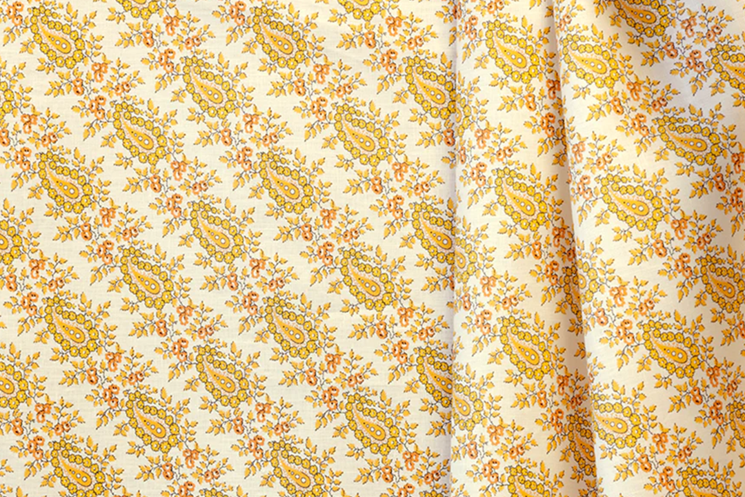 Pondicherry Linen in Maize