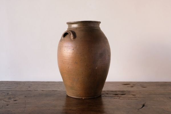 Ovoid Salt Gaze Crock
