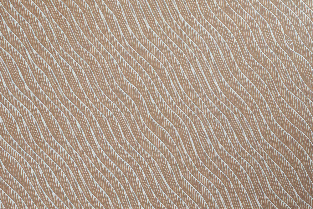 Eyelash in Tobacco Wallpaper