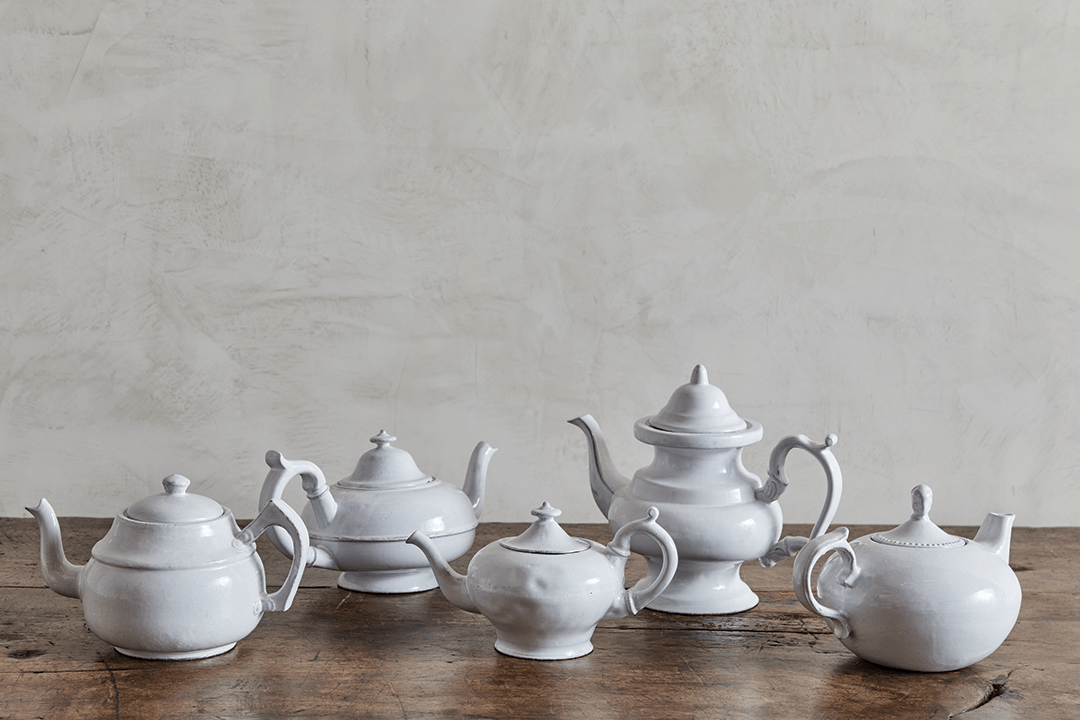Astier de Villatte, Small Sobre Teapot - Nickey Kehoe