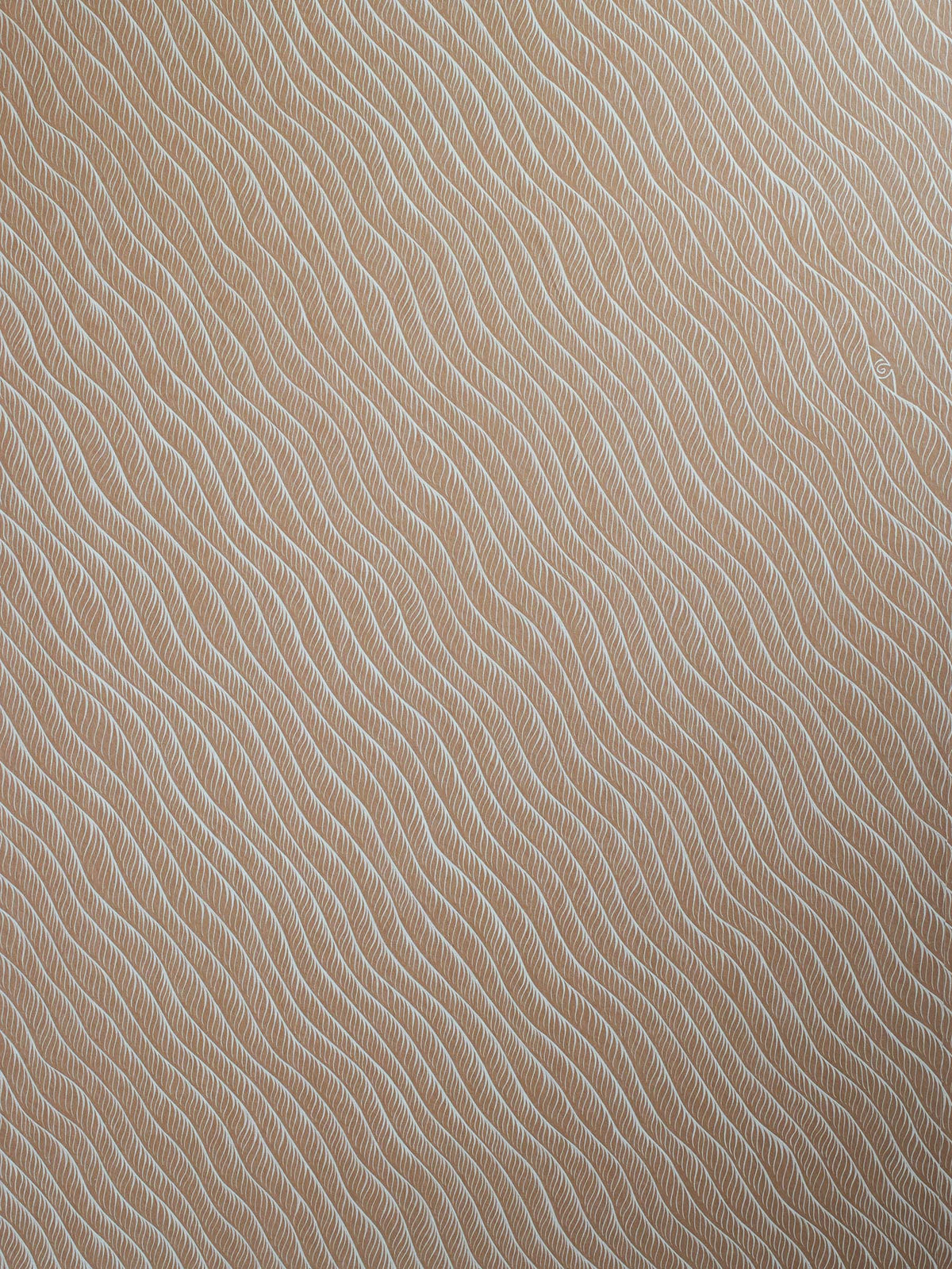 Eyelash in Tobacco Wallpaper