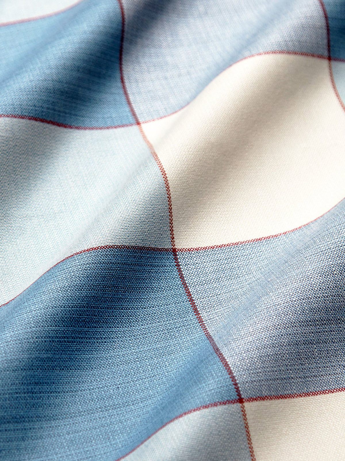 Jumbo Gingham in Sky