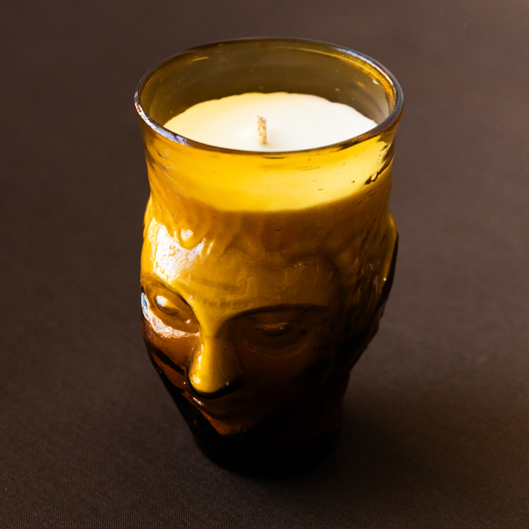 Citronella Candle in Yellow